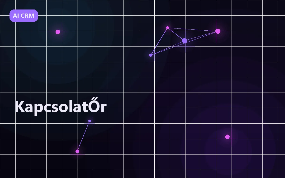 KapcsolatŐr értékesítési szoftver