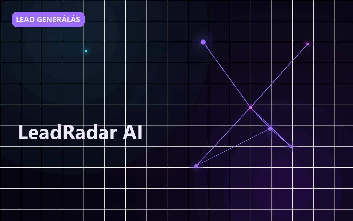 LeadRadar AI értékesítési szoftver