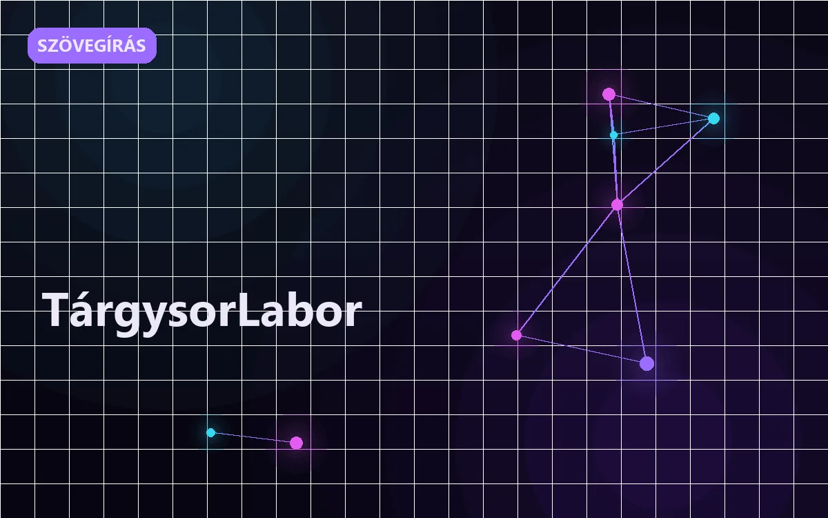 TárgysorLabor értékesítési szoftver