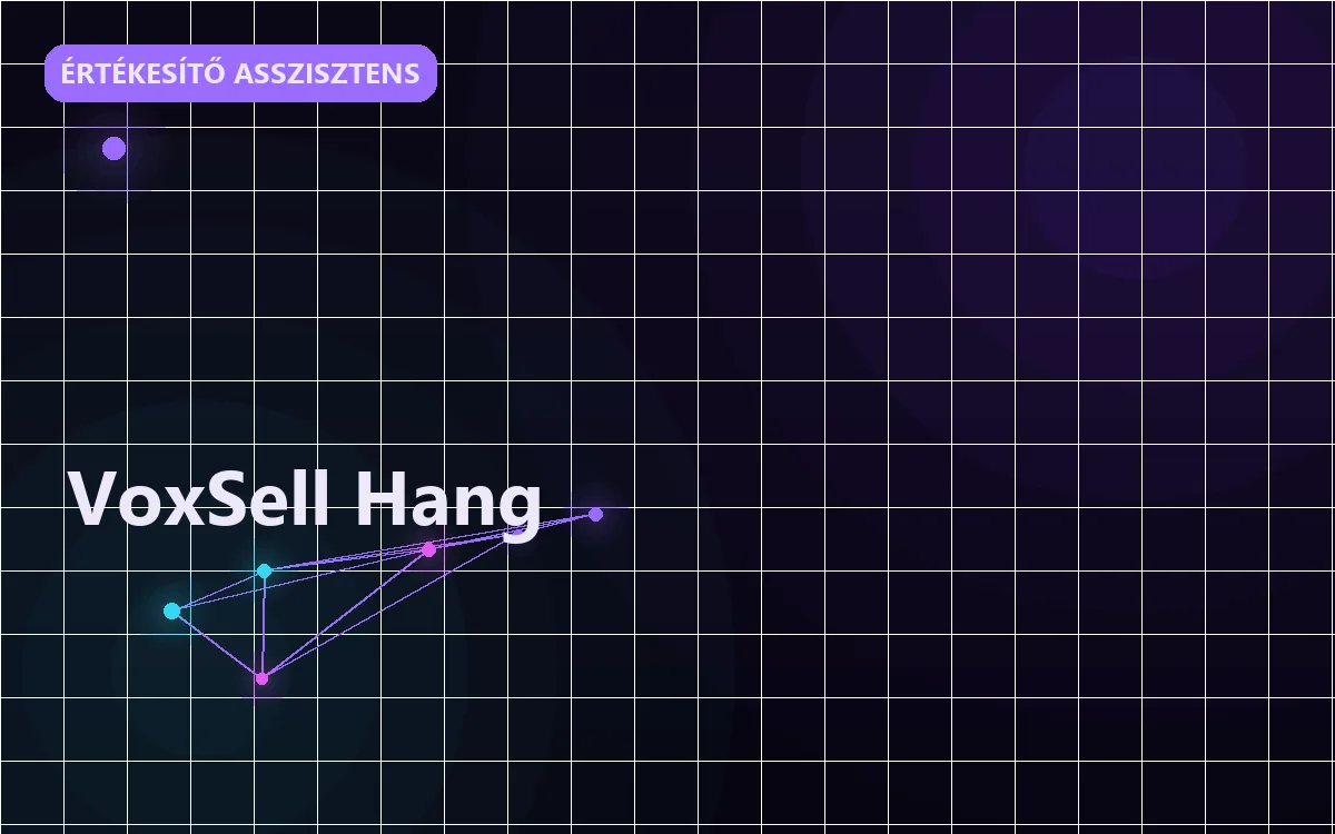VoxSell Hang értékesítési szoftver